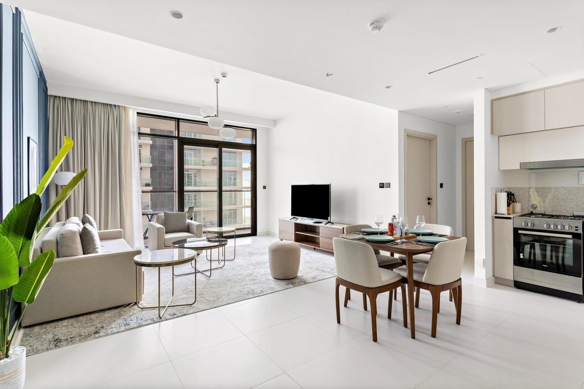 Silkhaus Sea & Palm View 1bdr In Marina Vista Apartment Dubai